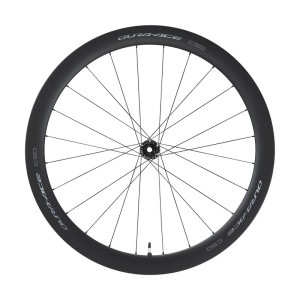 ROATA SHIMANO DURA ACE WH-R9270-C50-TL FATA 24H OLD:100MM F:12MM E-THRU TUBELESS CU BANDA TUBELESS FARA GEANTA TRANSPORT PT. CL DISC AMBALAT IND.