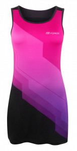 Rochie sport Force Abby roz/negru L