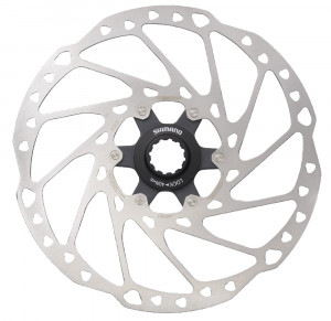 ROTOR PT. FRANA PE DISC SHIMANO DEORE SM-RT64-L 203MM CU PIULITA CENTER LOCK AMBALAT IND.