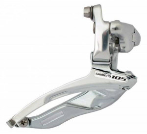 SCHIMBATOR FATA SHIMANO 105 FD-5504-S TRIPLU COLIER 31.8MM ARGINTIU VRAC
