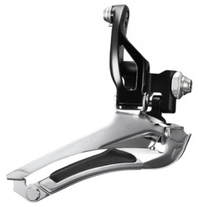 SCHIMBATOR FATA SHIMANO 105 FD-5800-L DUBLU PT. 11 VIT. PE SPATE BRAZED-ON INCL. TL-FD68 NEGRU AMBALAT IND.