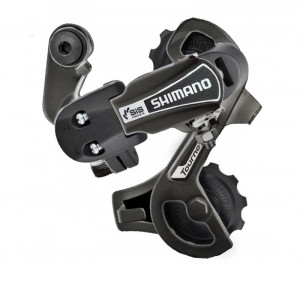 SCHIMBATOR SPATE SHIMANO TOURNEY RD-TY21-B-SS 6 VIT. PRINDERE DIRECTA NEGRU VRAC