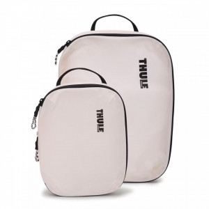 Set saculeti de depozitare Thule Compression Packing Cube mic + mediu, alb - Img 1