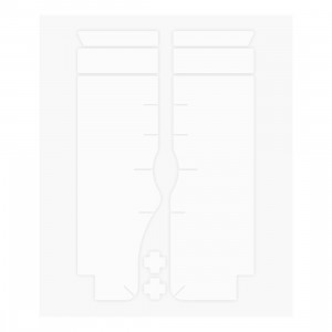 Set stickere protectie furca Muc-Off Fork Protection Kit Clear Gloss