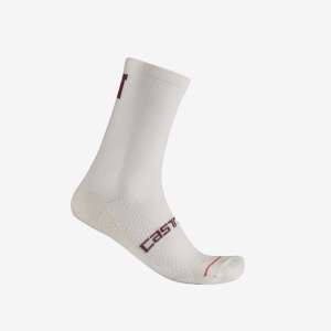 Sosete Castelli Como 15 W Thermal Albe S/M 35-39