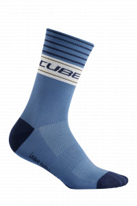 SOSETE CUBE SOCKS HIGH CUT BLACKLINE BLUE 40-43