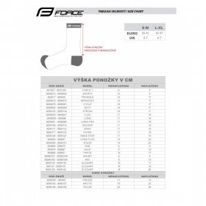 Sosete Force Long Pro Blue L-XL / 42-46 - Img 3