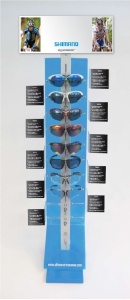 STAND PREZENTARE OCHELARI SHIMANO