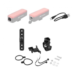 Stop spate Force Alarm 300LM LED USB, cu senzor si alarma - Img 3