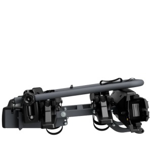 Suport 2 biciclete Peruzzo Pure Instinct 708W compatibil cu biciclete electrice cu prindere pe carligul de remorcare, Anthracite Grey - Img 3