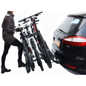 Suport biciclete Peruzzo Pure Instinct 708/3 cu prindere pe carligul de remorcare - pentru 3 biciclete - Img 3