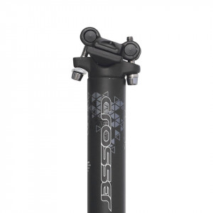 Tija sa CROSSER SP368 31.6x400mm - Black/Grey - Img 3