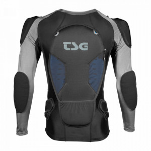 Tricou Ciclism cu Protectii TSG Tahoe Pro A 2.0 (L/S) - Black M - Img 2
