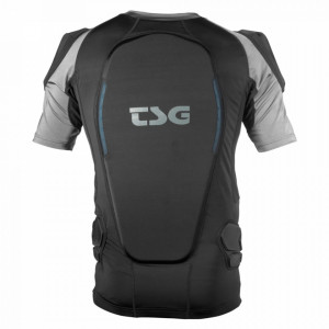 Tricou Ciclism cu Protectii TSG Tahoe Pro A (S/S) - Black M - Img 2