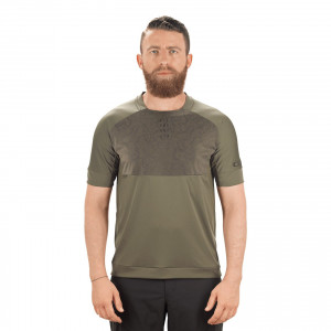 TRICOU CICLISM CUBE AM ROUND-NECK OLIVE XL