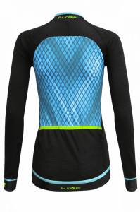 Tricou Ciclism FUNKIER Luciana-L Pro (L/S) - Verde menta L - Img 2