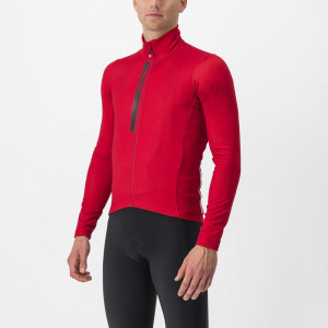 Tricou cu maneca lunga Castelli Entrata Thermal, Rosu, XXL - Img 5