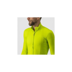 Tricou cu maneca lunga Castelli PRO Thermal Mid LS, Galben Fluo, M - Img 3