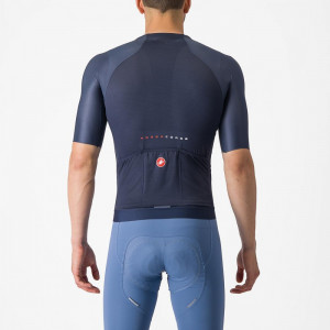 Tricou cu maneca scurta Castelli Aero Race 7.0, Indigo, M - Img 2