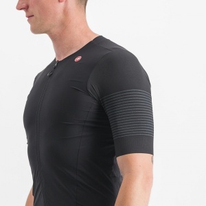 Tricou cu maneca scurta Castelli Premio Black, Negru, M - Img 3