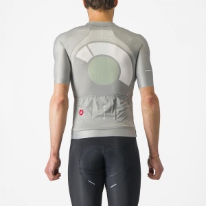 Tricou cu maneca scurta Castelli R-A/D, Gri Multicolor, L - Img 2