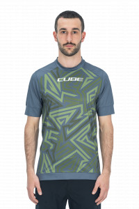 TRICOU CUBE ATX ROUND NECK TM S/S OLIVE GREY XL - Img 2
