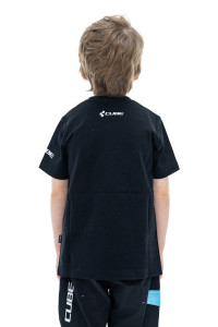TRICOU CUBE JUNIOR ORGANIC T-SHIRT TEAMLINE BLACK M - Img 3