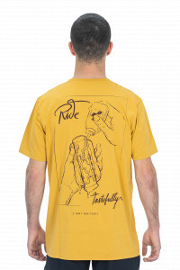 TRICOU CUBE ORGANIC T-SHIRT HOT DOG GTY FIT YELLOW S - Img 3