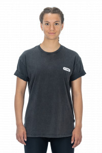 TRICOU CUBE ORGANIC WS T-SHIRT GIRL POWER BLACK XS/S - Img 2