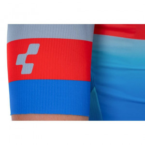 TRICOU CUBE TEAMLINE JERSEY S/S BLUE RED GREY L - Img 3