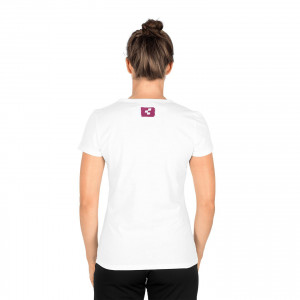 TRICOU CUBE WS T-SHIRT LOGO ALB ROSU XL (42) - Img 2