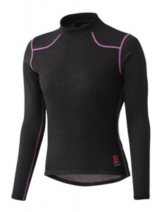 TRICOU SHIMANO BREATH HYPER BASE LAYER MANECA LUNGA FEMEI NEGRU/ROZ (W1314)