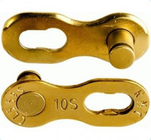 Za Rapida KMC Missing Link 10R Ti-N gold 10 Viteze - Img 2