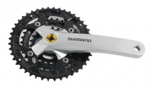 ANGRENAJ PEDALIER SHIMANO ACERA FC-M391-S 44X32X22T BRAT 170MM PT. 9 VIT. PE SPATE FARA CG COMPATIBIL CHAINCASE CU SURUBURI LOGO SHIMANO ARGINTIU AMBALAT IND.
