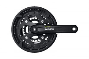 ANGRENAJ PEDALIER SHIMANO ALIVIO FC-T4010 48X36X26T BRAT 170MM PT. 9 VIT. PE SPATE OCTALINK CG COMPATIBIL CHAINCASE SHIMANO LOGO NEGRU AMBALAT IND.