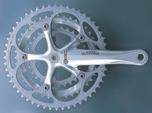 ANGRENAJ PEDALIER SHIMANO ULTEGRA FC-6503 52X42X30T BRAT 175MM PT. 9 VIT. PE SPATE OCTALINK AMBALAT IND.