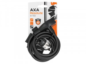 Antifurt Cablu AXA Resolute 8mm/150cm - Black - Img 2
