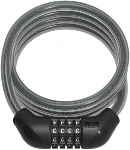 Antifurt Cablu CONTEC PowerLoc Cifru 12mm/185cm - Black