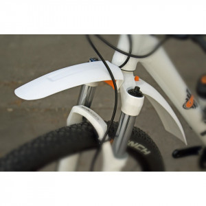 Aparatoare bicicleta SKS Shockboard XL 26/29 - White | Fata - Img 3