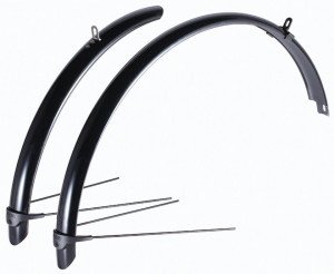 Aparatori BBB FlexFender PP fata/spate 28 negre - Img 2