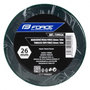 Banda tubeless Force 26mm x 66m, verde - Img 2