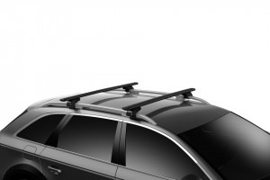 Bare transversale THULE WingBar Evo 135 (set 2 bare) - Black