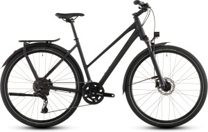 BICICLETA CUBE KATHMANDU PRO TRAPEZE COAL BLACK 2026 54 cm