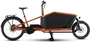 BICICLETA ELECTRICA CUBE CARGO HYBRID COMFORT SLX 800 RUSTORANGE REFLEX 2026 One Size