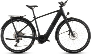 BICICLETA ELECTRICA CUBE KATHMANDU HYBRID C:62 SLX 400X LIQUIDBLACK BLUEDUST 2026 58 cm