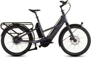 BICICLETA ELECTRICA CUBE LONGTAIL HYBRID COMFORT 800 HAZE REFLEX 2026 One Size