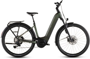BICICLETA ELECTRICA CUBE NURIDE HYBRID SLT 800 EASY ENTRY STELLAR CHROME 2026 58cm