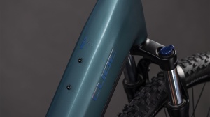 BICICLETA ELECTRICA CUBE REACTION HYBRID ONE 600 EASY ENTRY ROYALGREEN PRISM 2026 cadru M (18") - roti 29 - Img 2