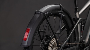 BICICLETA ELECTRICA CUBE STEREO HYBRID ONE22 RACE 800 FE SLABGREY CHROME 2026 cadru S (16") - roti 27.5 - Img 3