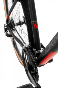 Bicicleta Rock Machine Crossride 100 29 Matte Black/Dark Grey/Brick Red 18.0 - (M) - Img 4